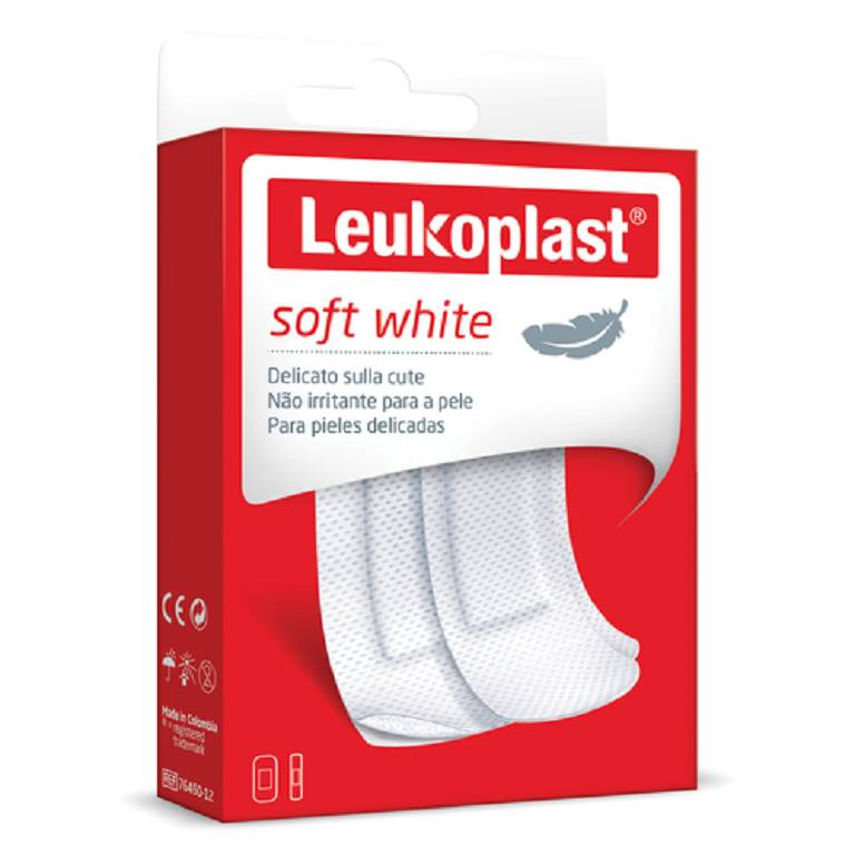 LEUKOPLAST SOFT WHITE 20PZ ASS