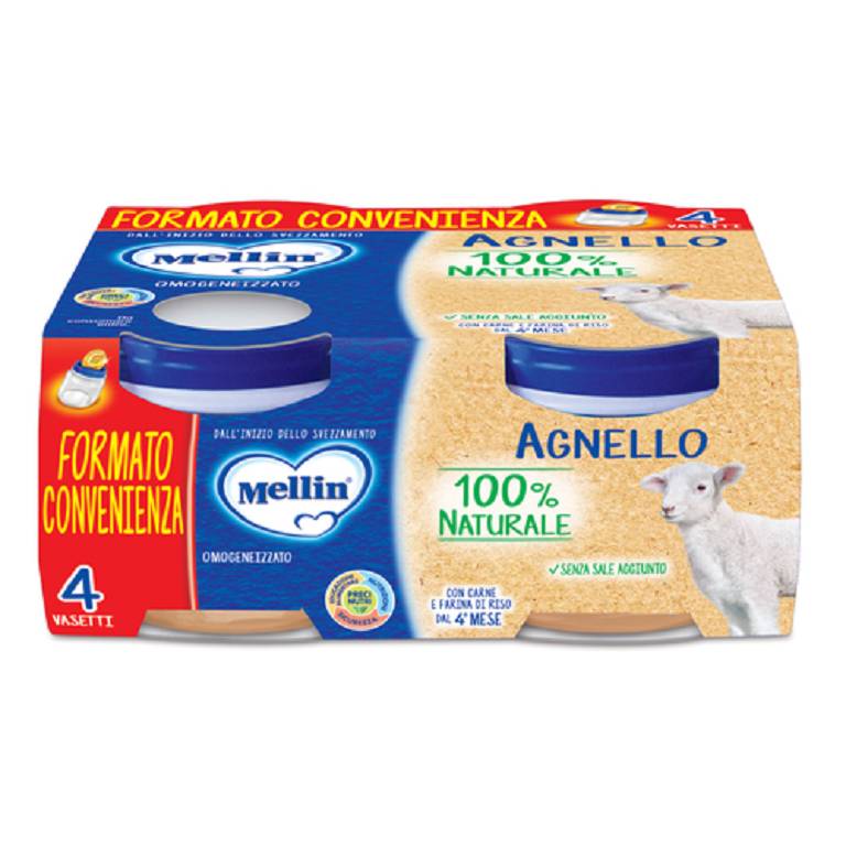 MELLIN OMOG AGNELLO 4X80G