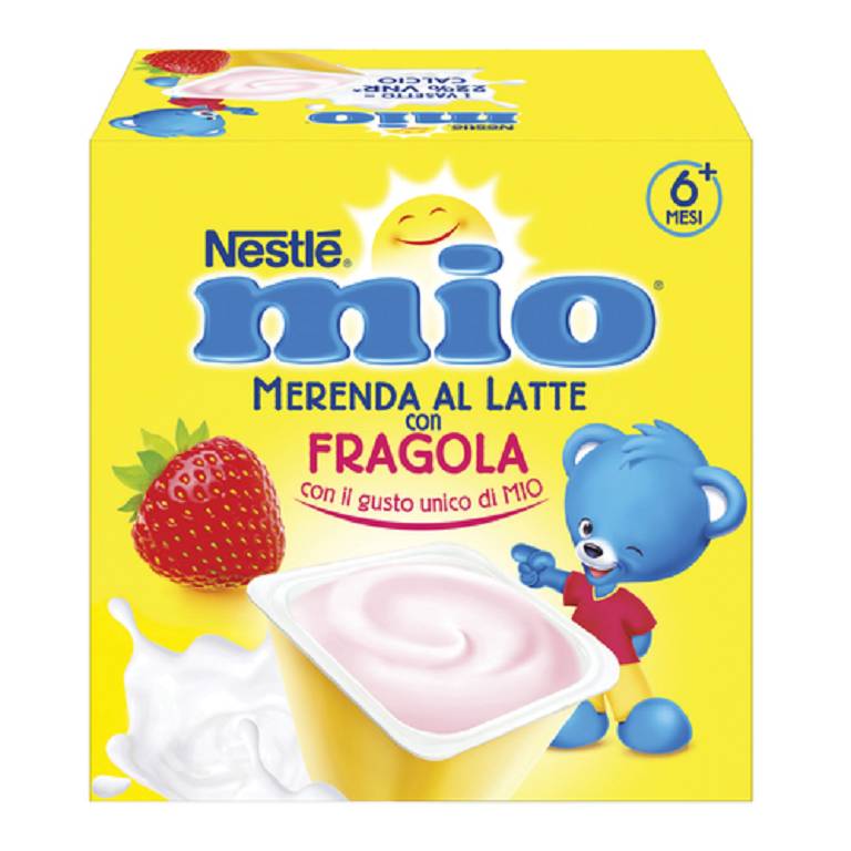 MIO MERENDA FRAGOLA 4X100G