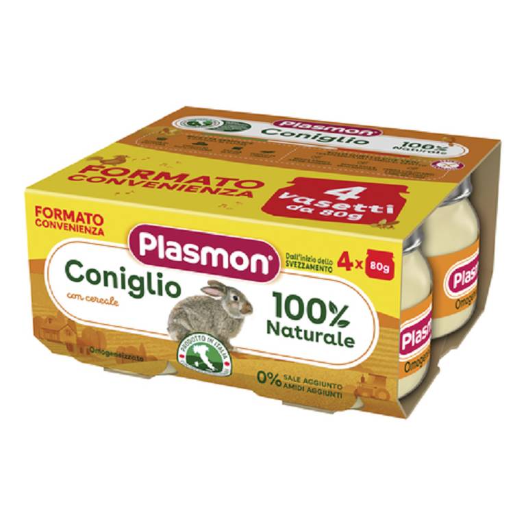 PLASMON OMOG CONIGLIO 4X80G