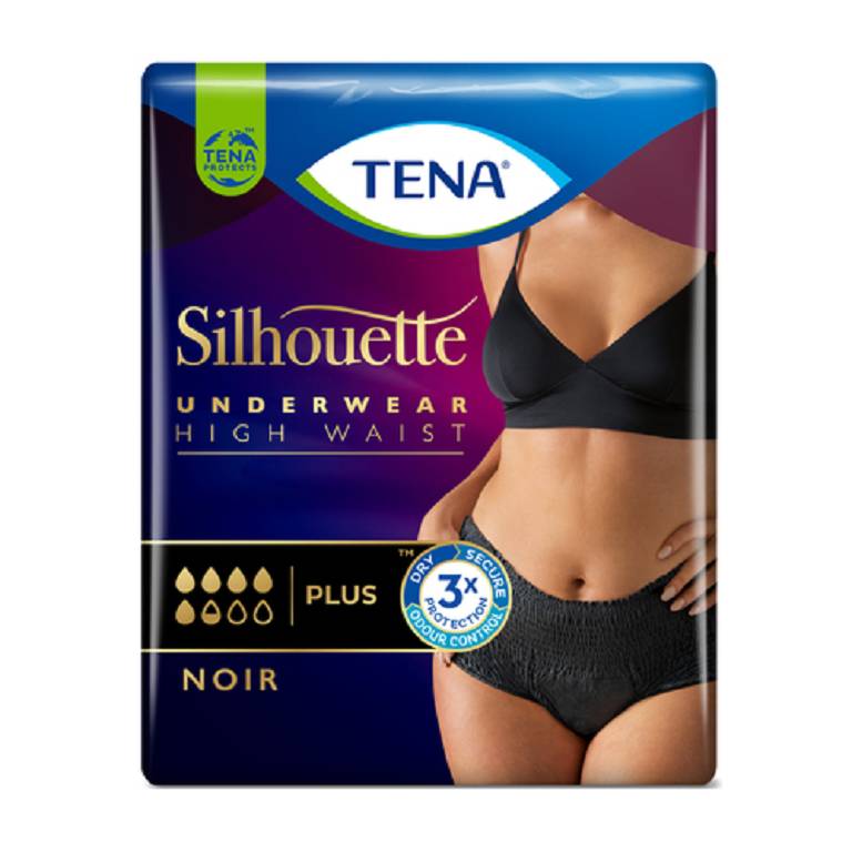 TENA SILHOUETTE NOIR M V/A 9PZ